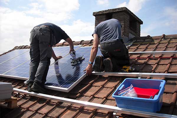 fixed solar panels